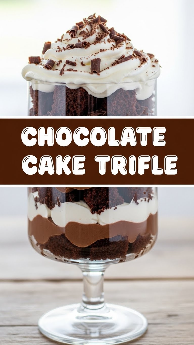 Chocolate Cake Trifle