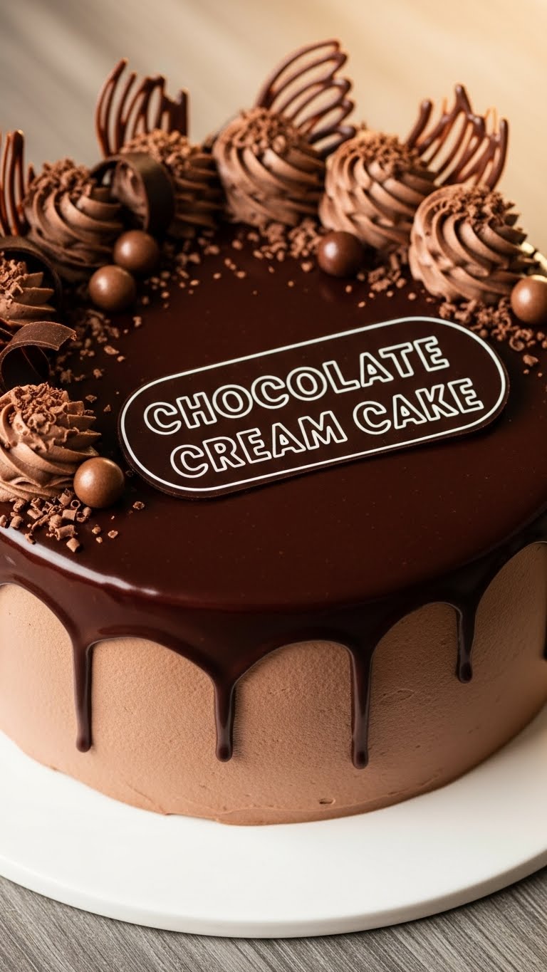 Chocolate Cream Cake