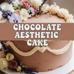 Chocolate Aesthetic Cake