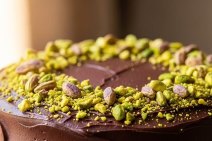 Pistachio Chocolate Cake