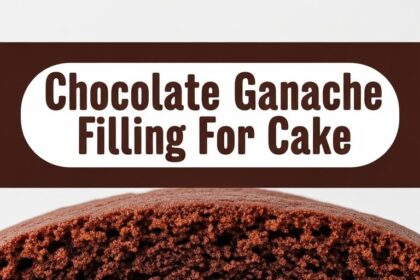 Chocolate Ganache Filling For Cake
