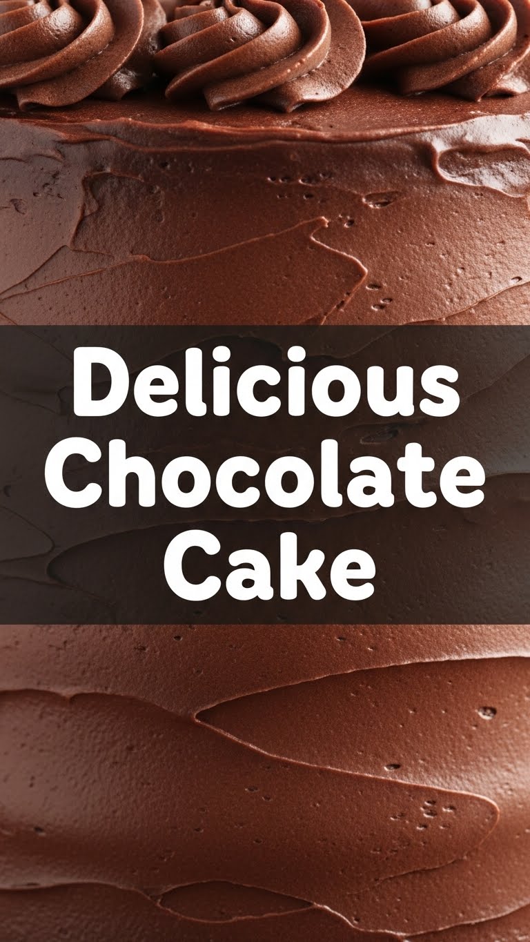 Delicious Chocolate Cake
