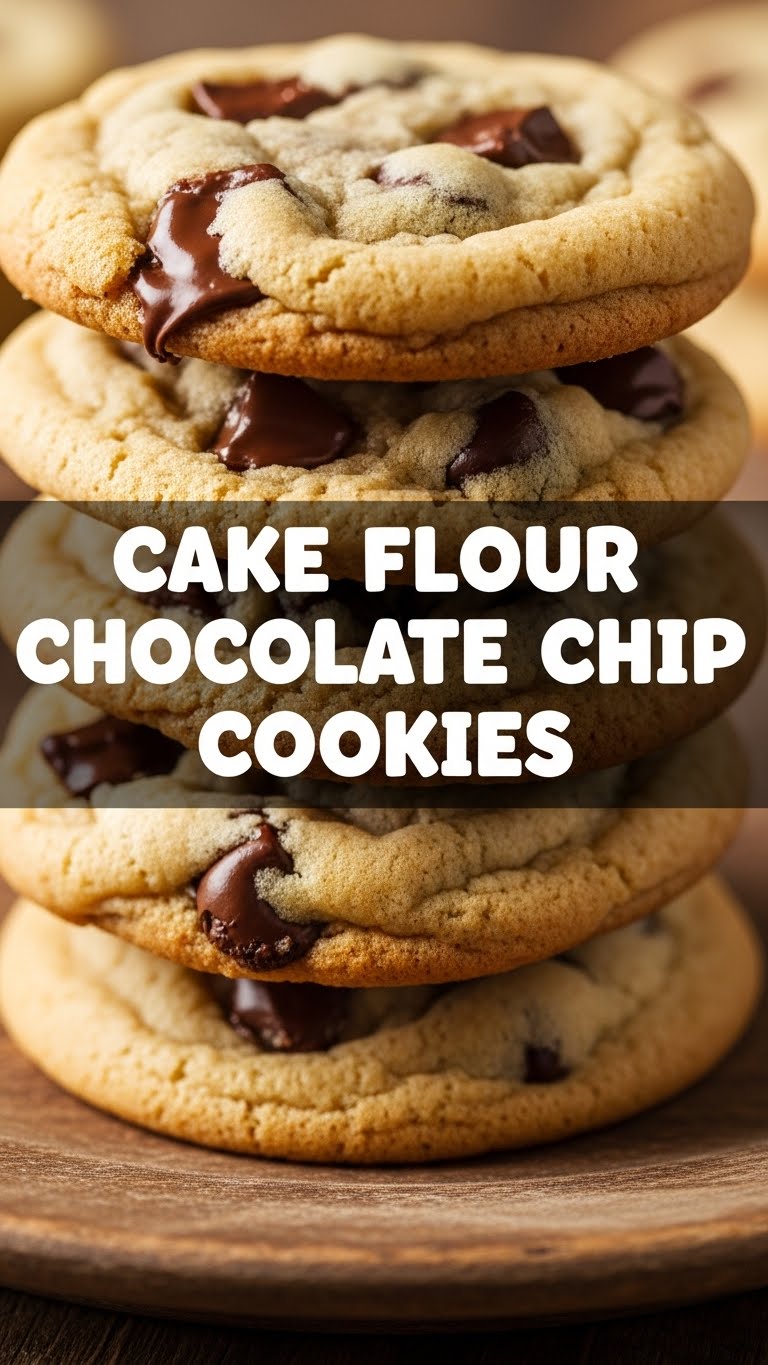 Cake Flour Chocolate Chip Cookies