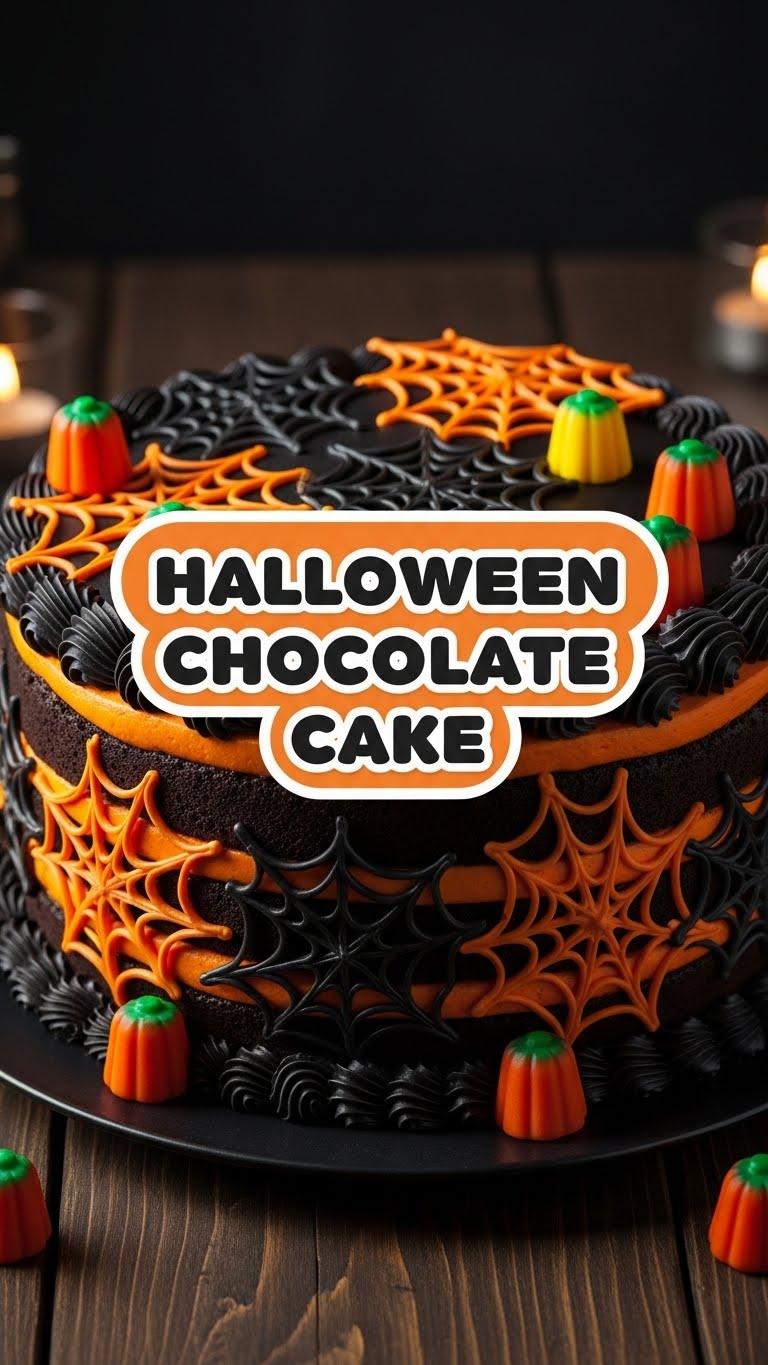 Halloween Chocolate Cake