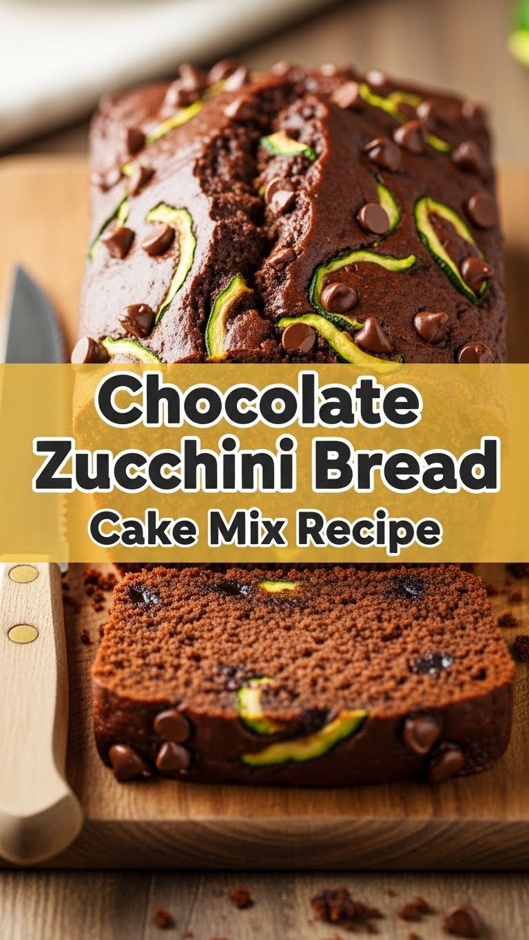 Chocolate Zucchini Bread Cake Mix Recipe