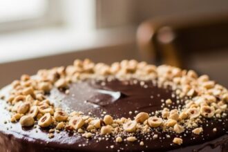 Hazelnut Chocolate Cake
