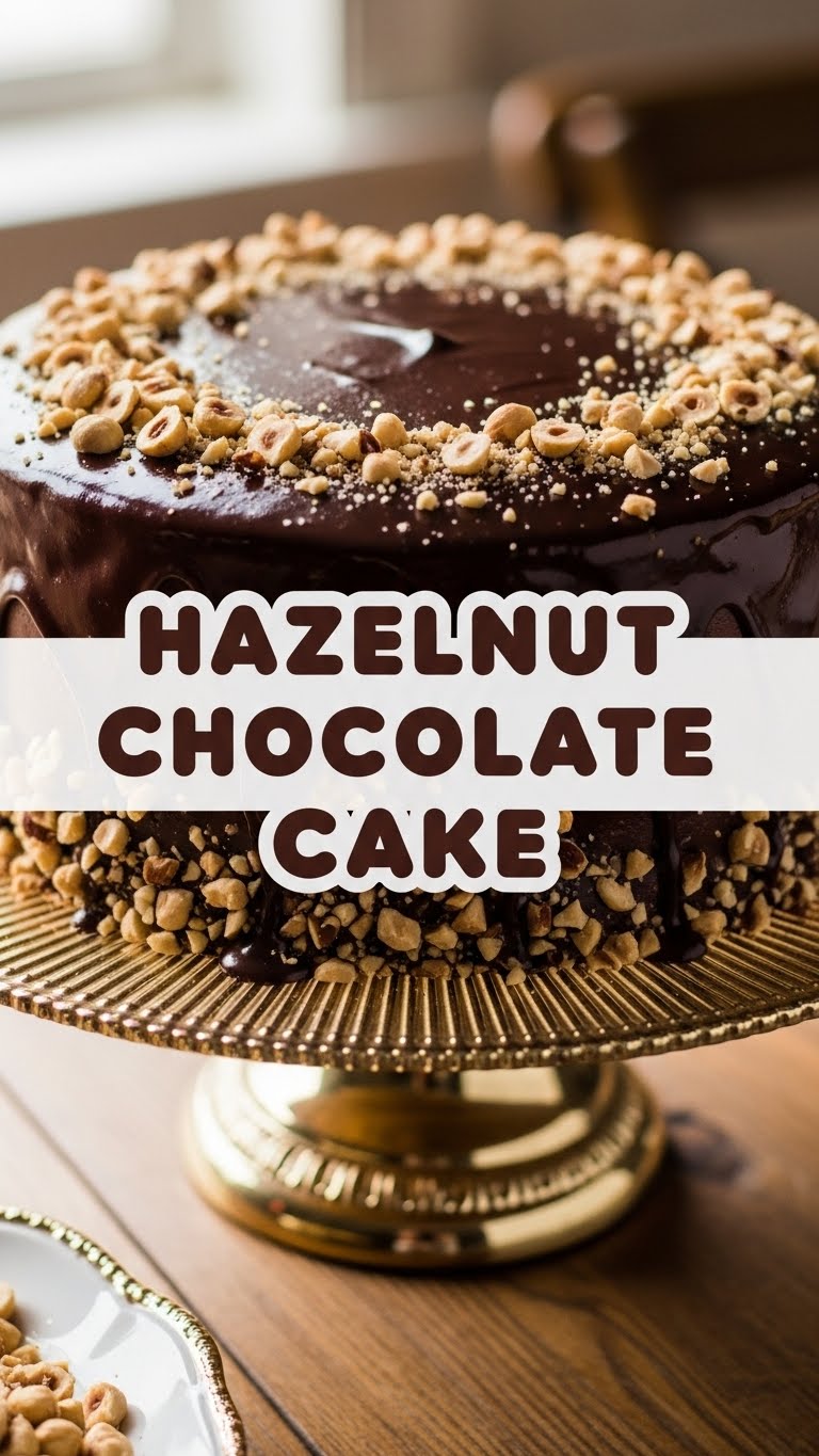 Hazelnut Chocolate Cake
