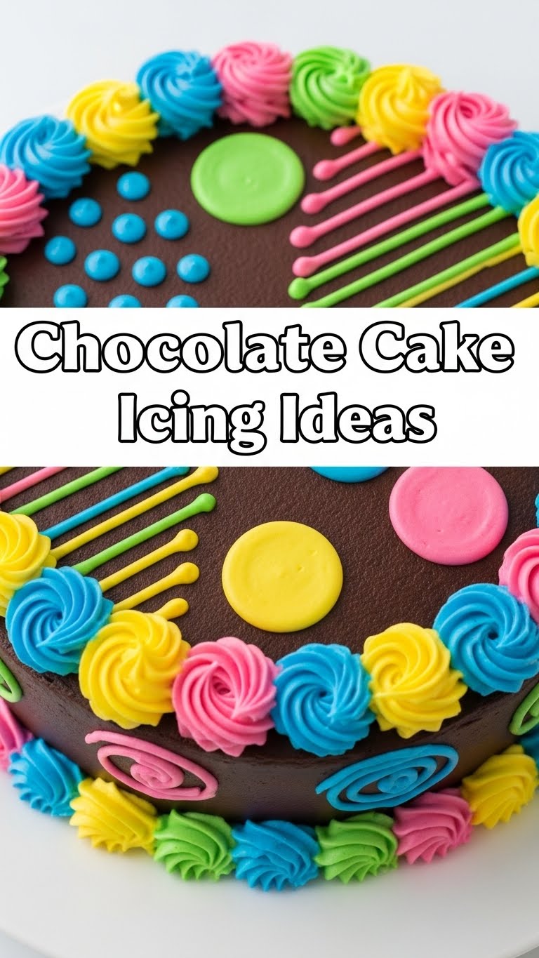 Chocolate Cake Icing Ideas