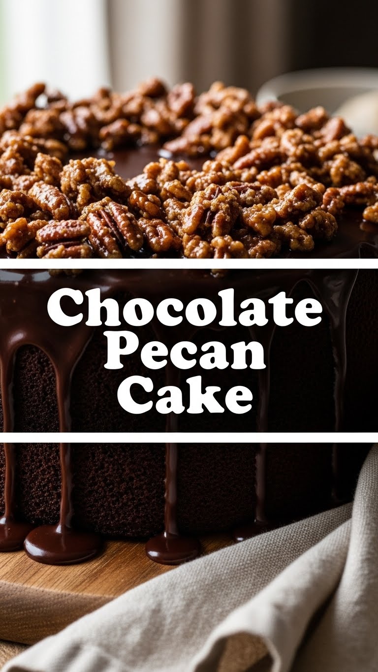 Chocolate Pecan Cake