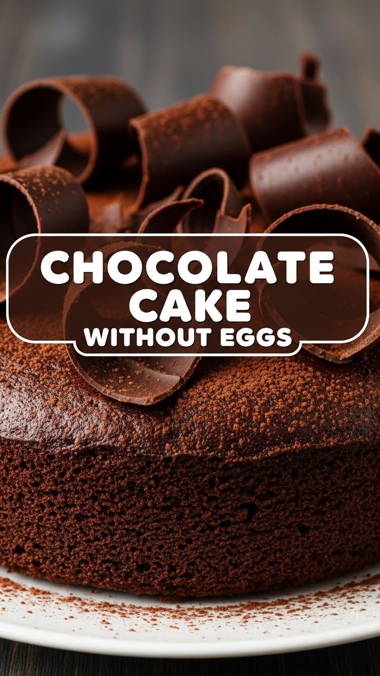 Chocolate Cake Without Eggs