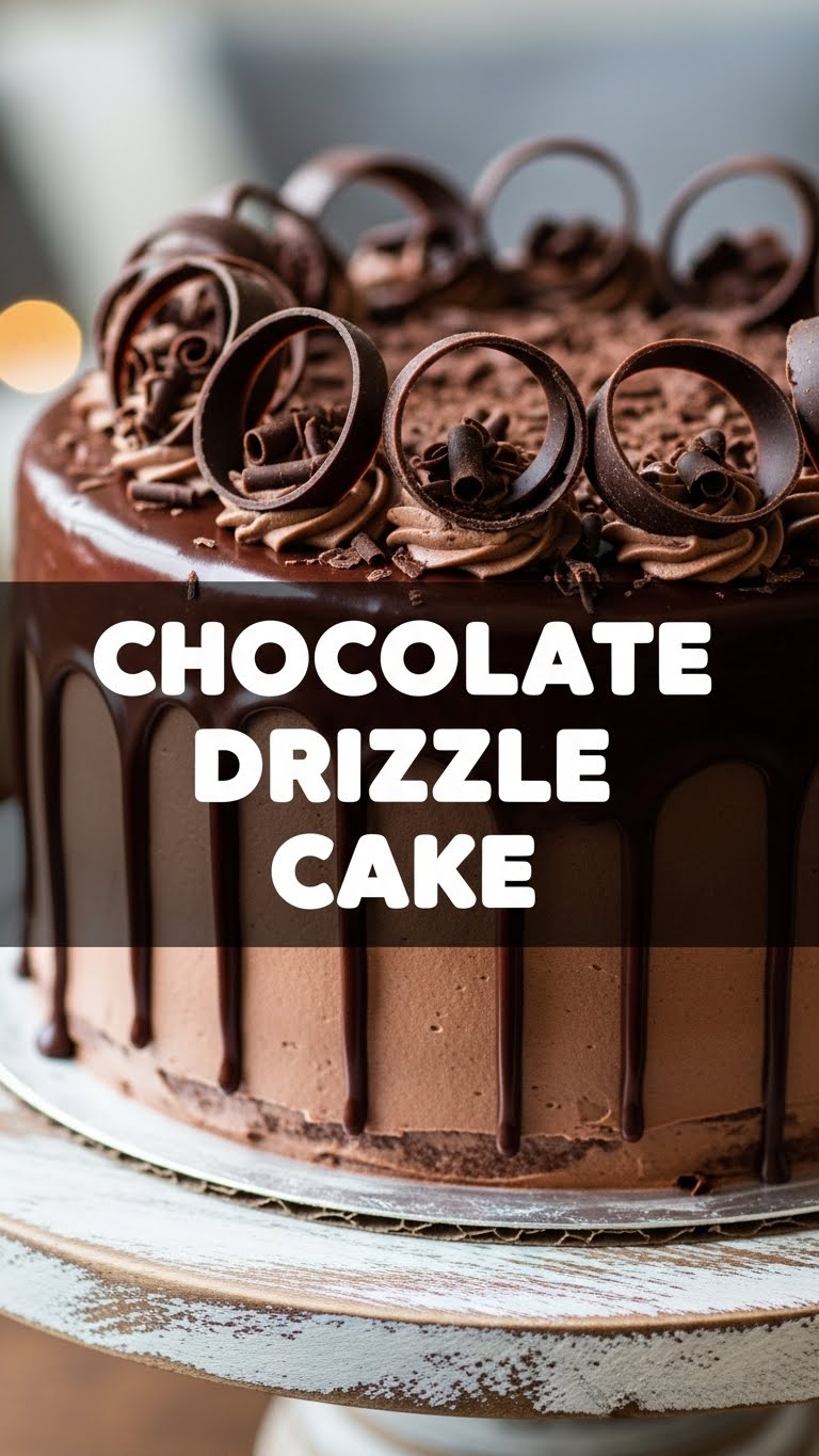 Chocolate Drizzle Cake