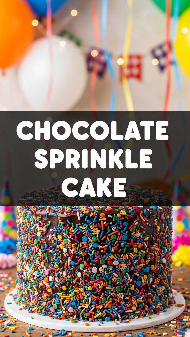 Chocolate Sprinkle Cake