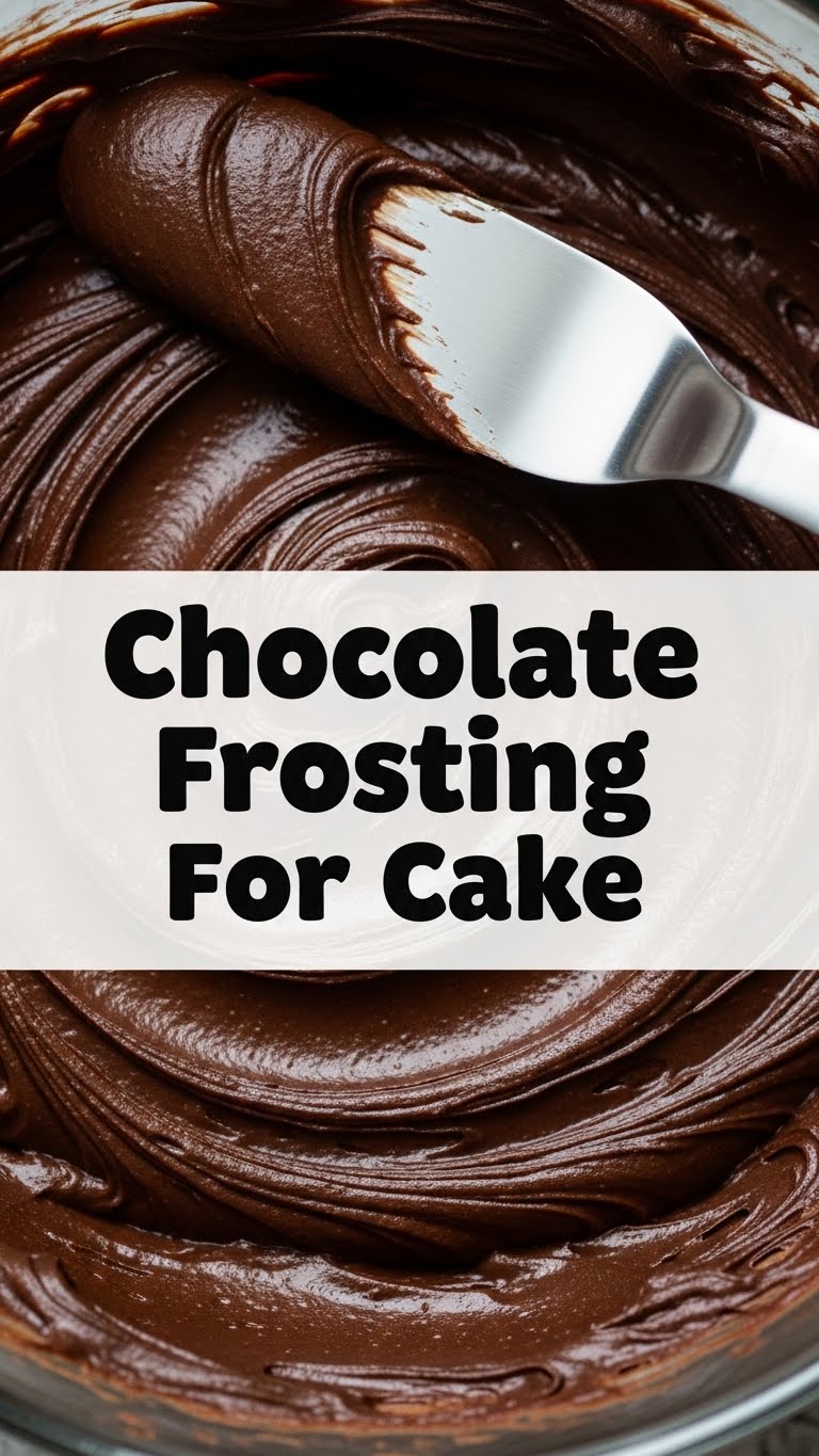 Chocolate Frosting For Cake