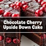 Chocolate Cherry Upside Down Cake