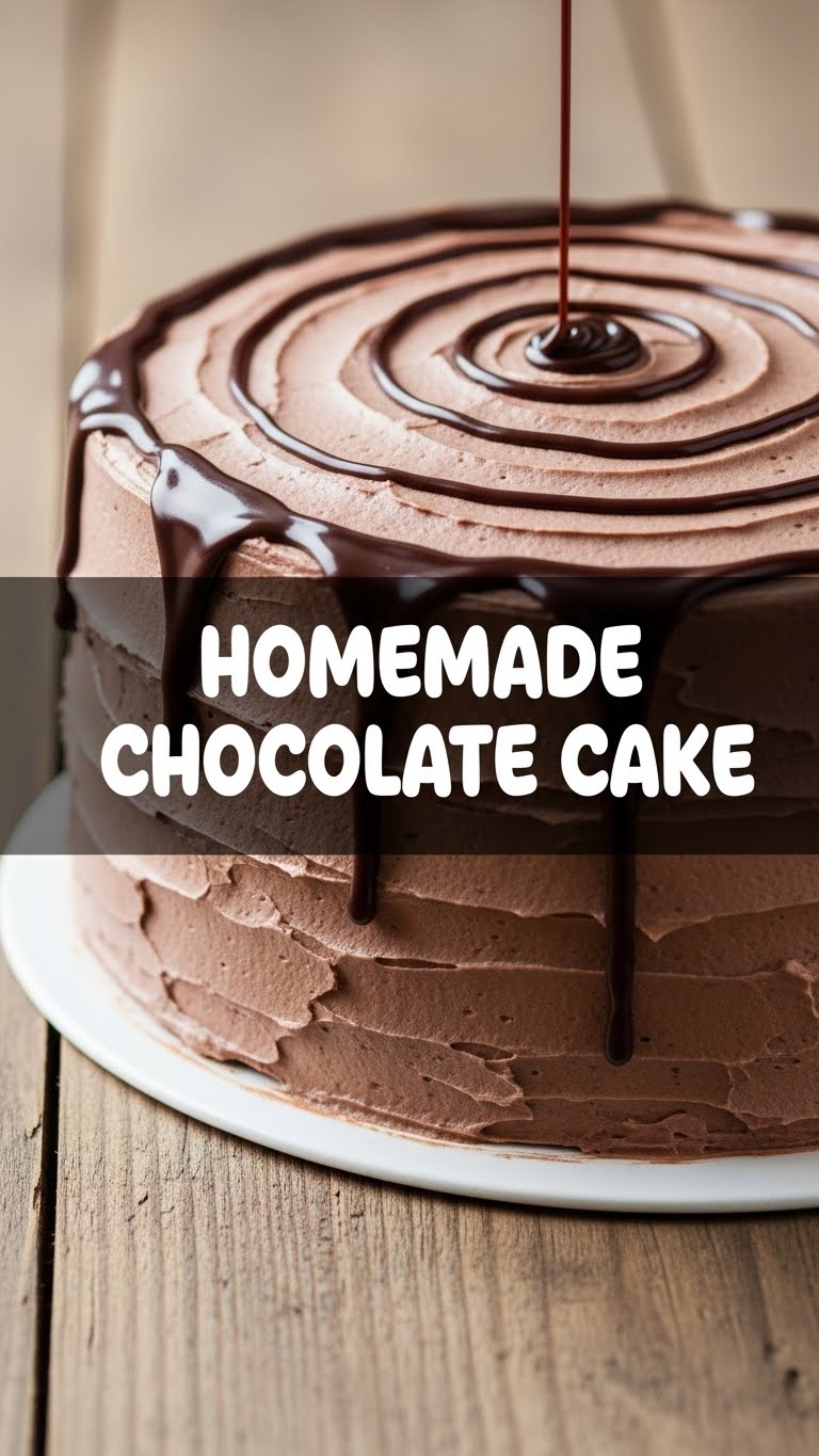 Homemade Chocolate Cake
