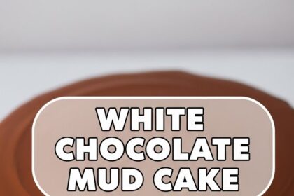 White Chocolate Mud Cake