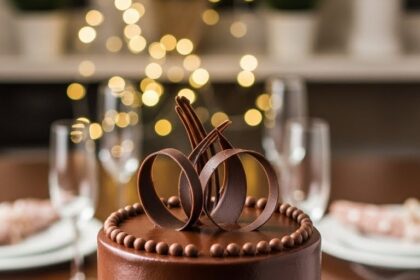 2 Tier Chocolate Cake