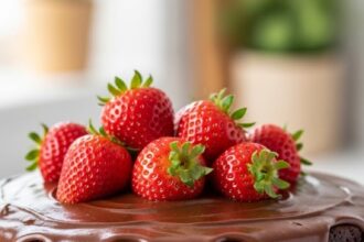 Strawberry Chocolate Cake