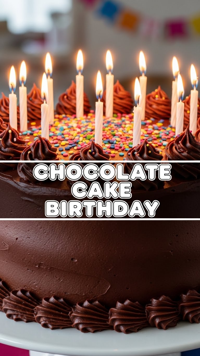 Chocolate Cake Birthday