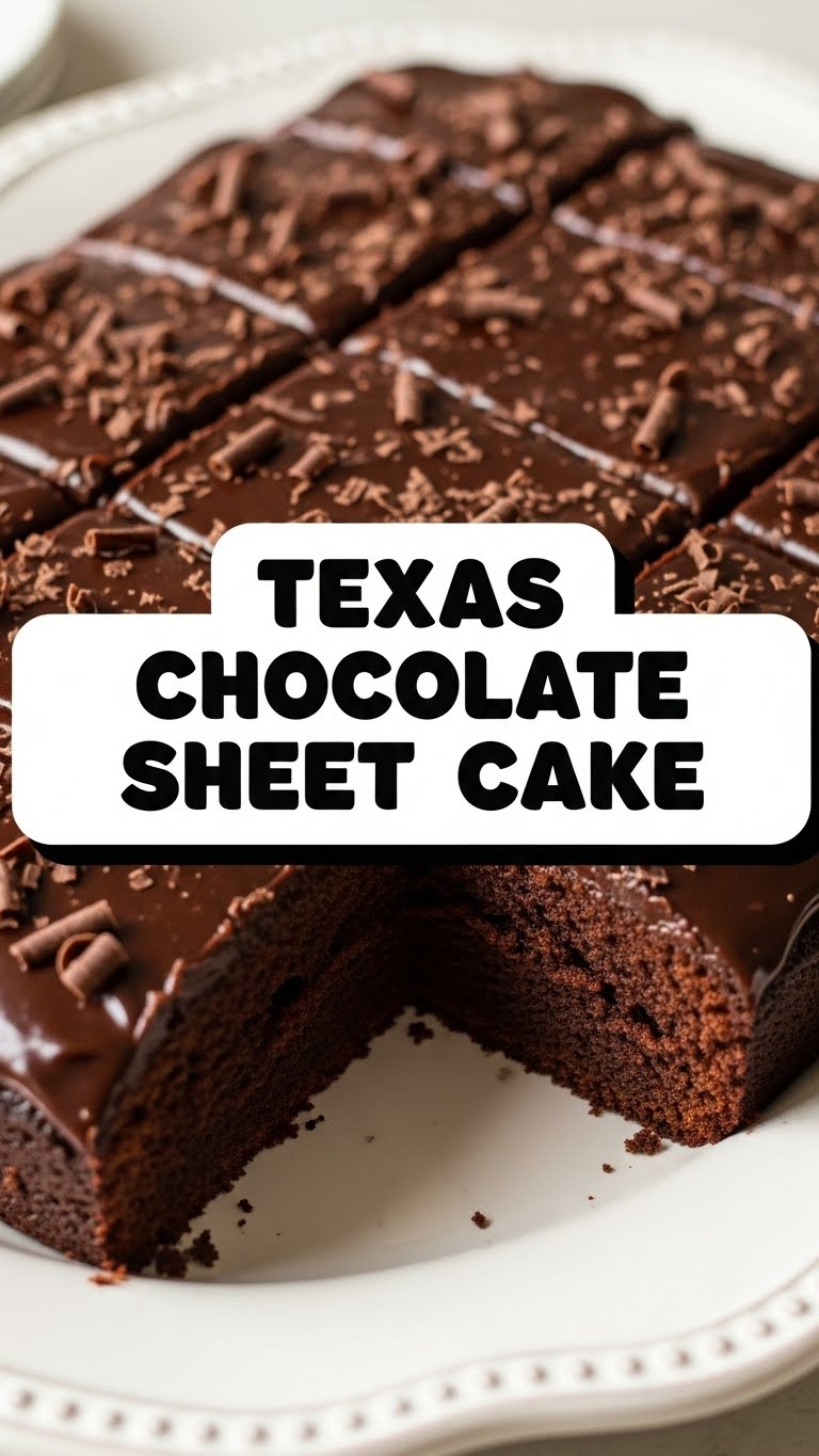 Texas Chocolate Sheet Cake