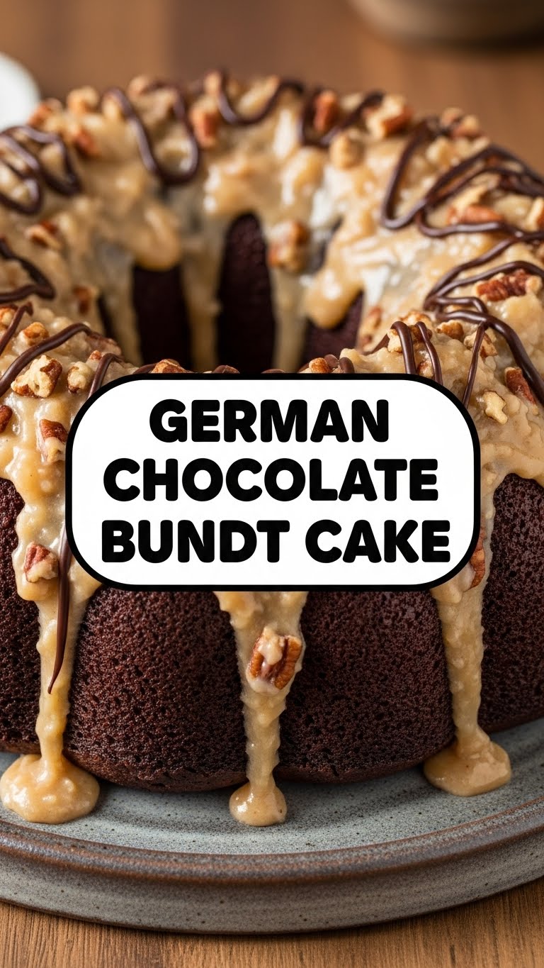 German Chocolate Bundt Cake