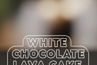 White Chocolate Lava Cake