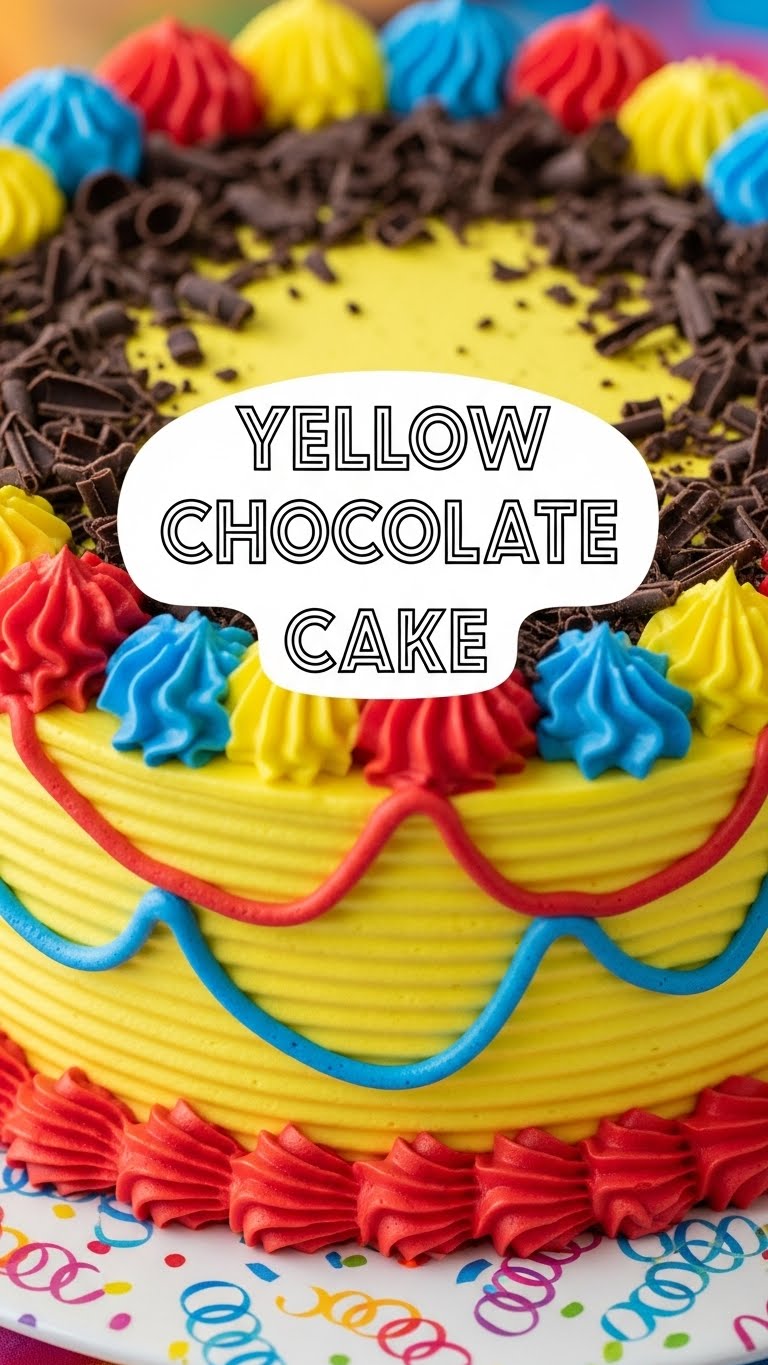 Yellow Chocolate Cake