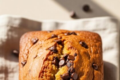 Chocolate Chip Loaf Cake