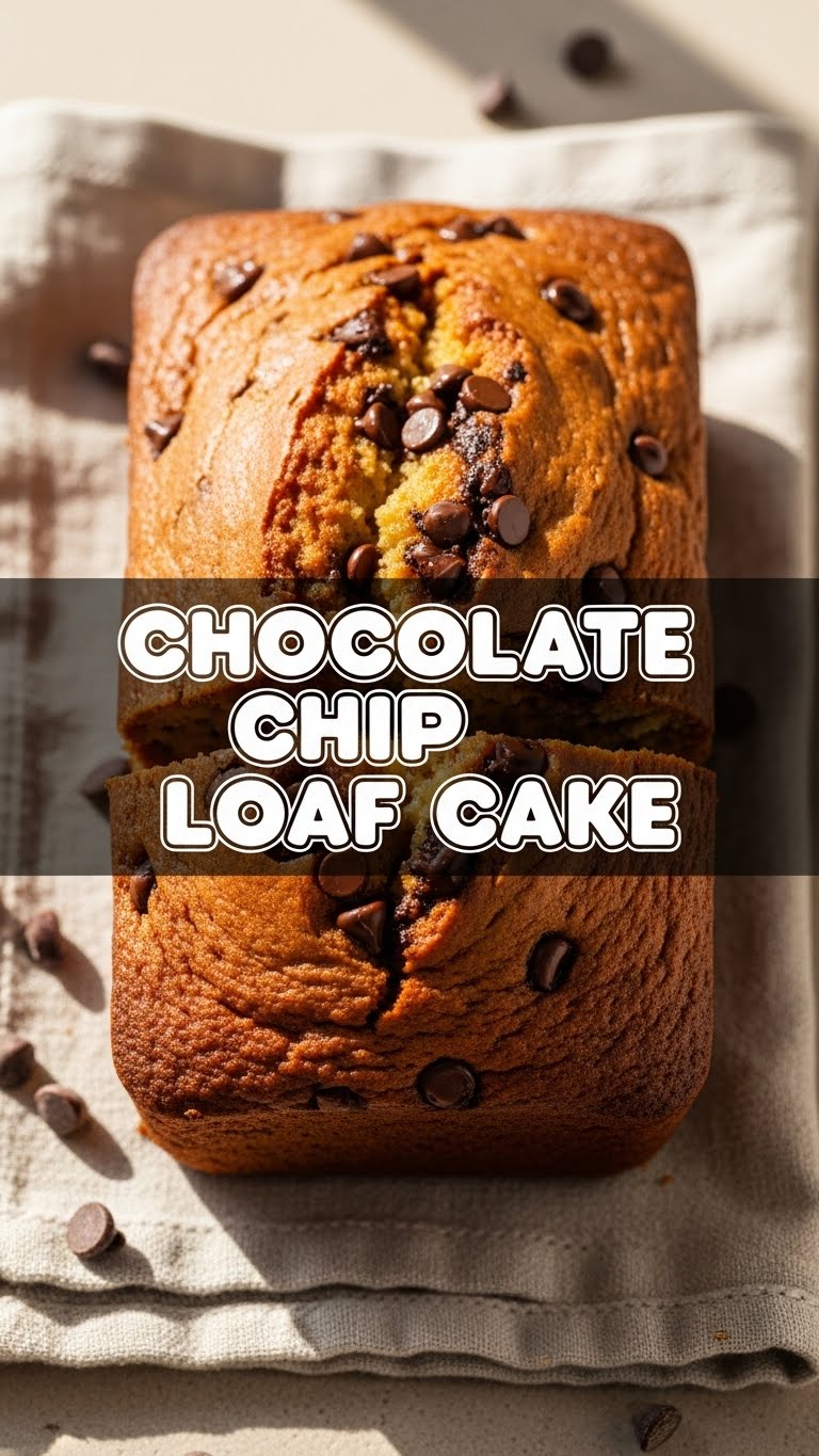 Chocolate Chip Loaf Cake