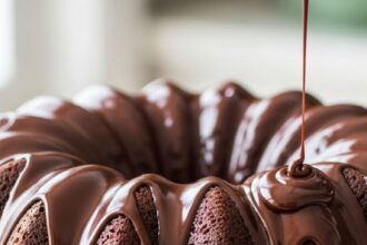 Chocolate Bundt Cake With Ganache