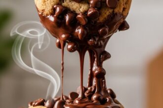 Chocolate Chip Cookie Mug Cake