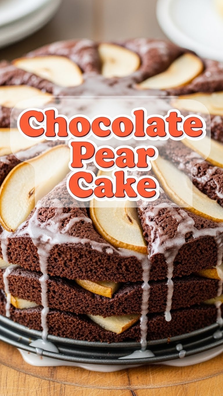 Chocolate Pear Cake