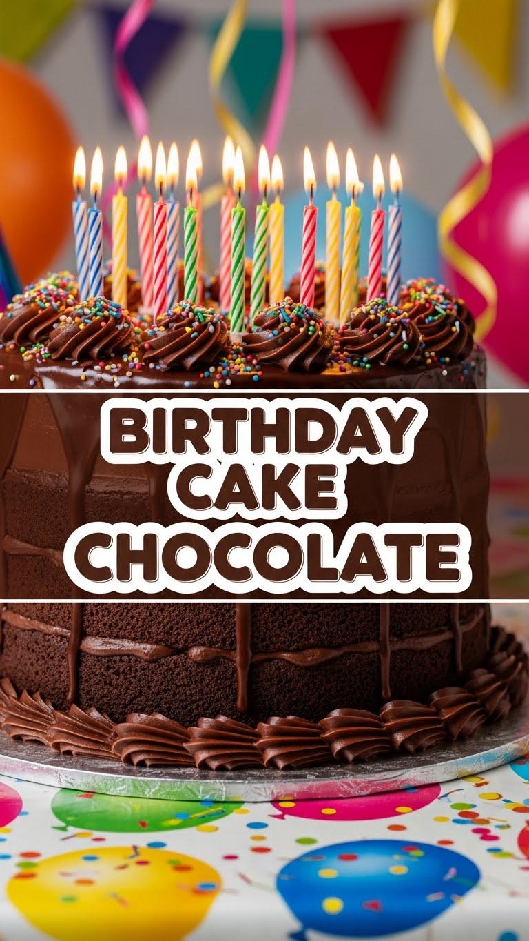 Birthday Cake Chocolate