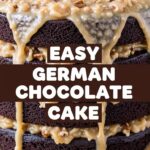 Easy German Chocolate Cake