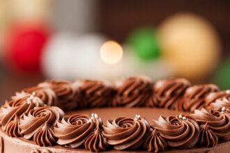 Chocolate Cake Decorating