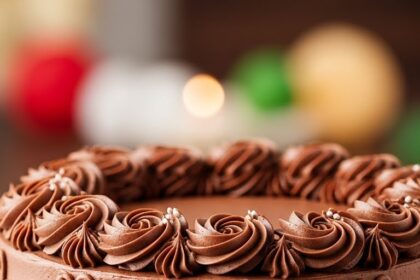 Chocolate Cake Decorating