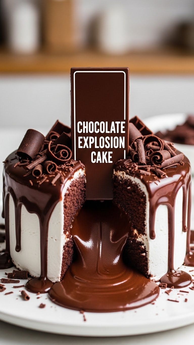 Chocolate Explosion Cake