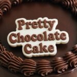 Pretty Chocolate Cake