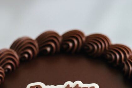 Pretty Chocolate Cake