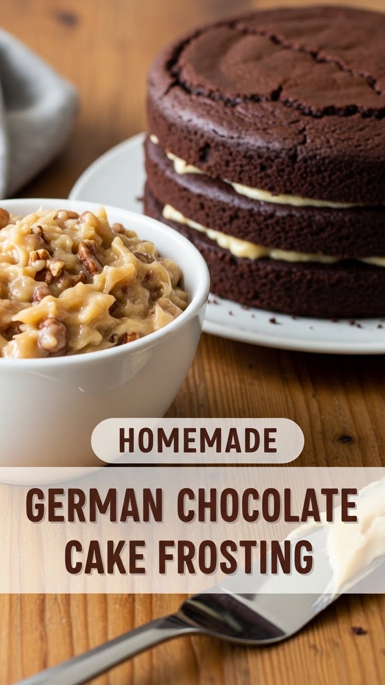 Homemade German Chocolate Cake Frosting