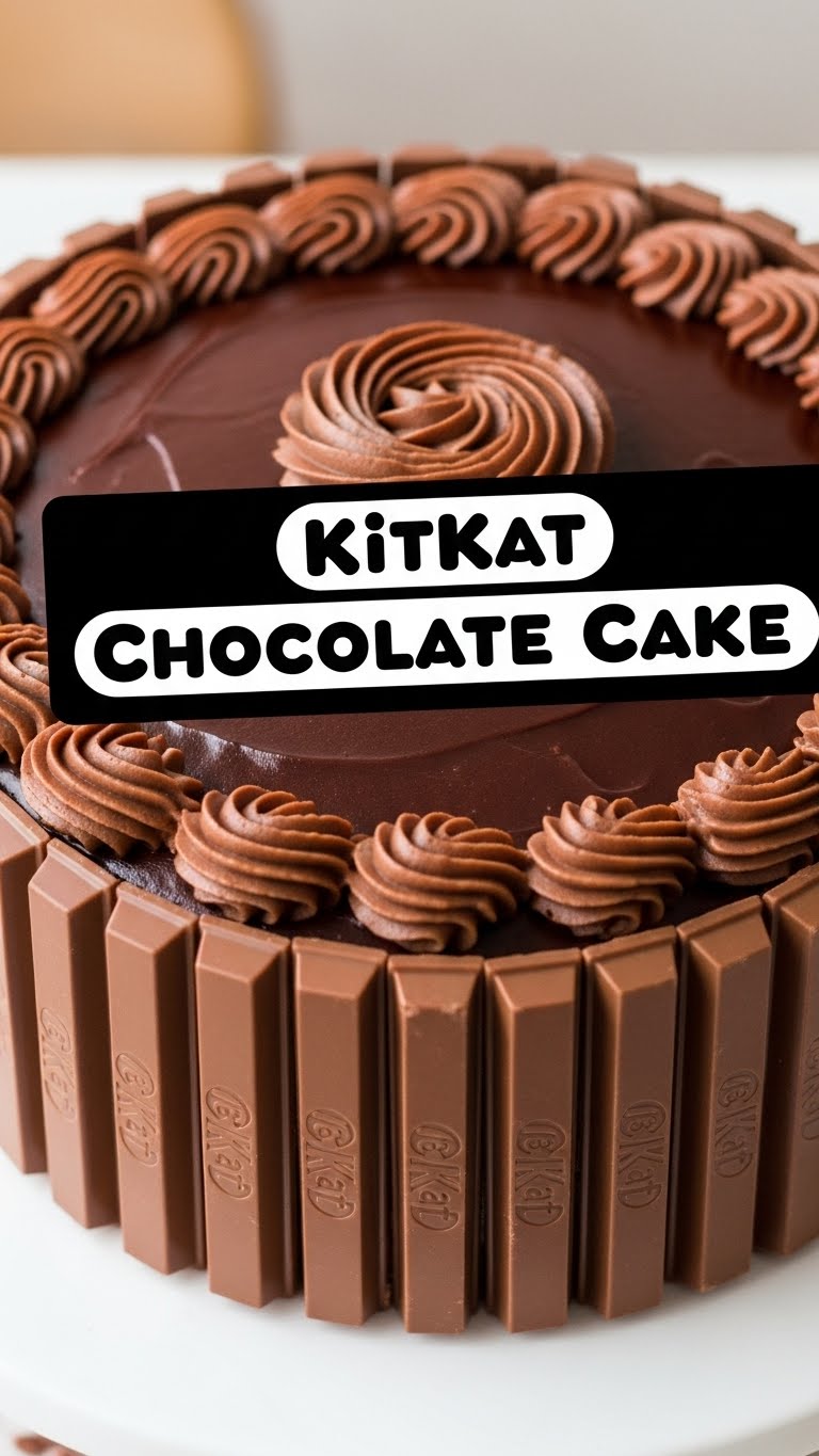 Kitkat Chocolate Cake