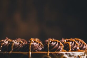 Chocolate And Caramel Cake