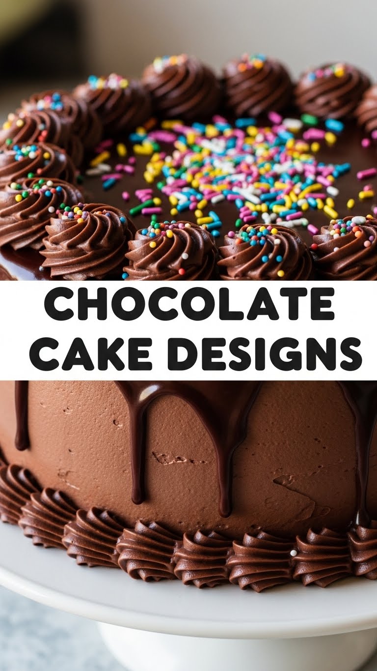 Chocolate Cake Designs