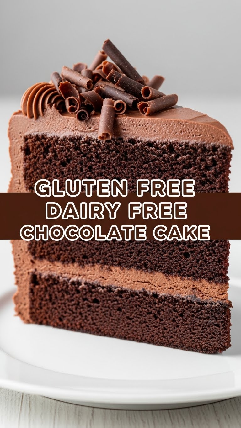 Gluten Free Dairy Free Chocolate Cake