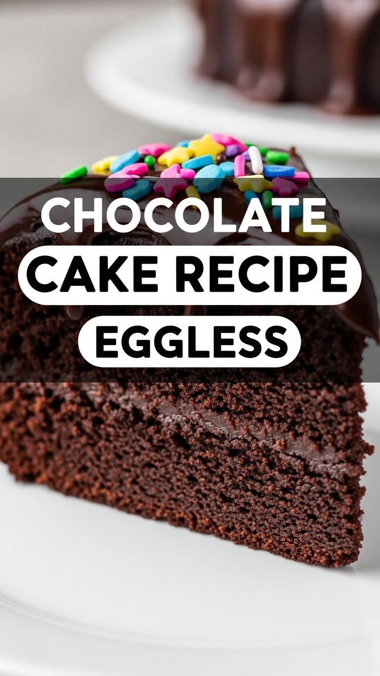 Chocolate Cake Recipe Eggless