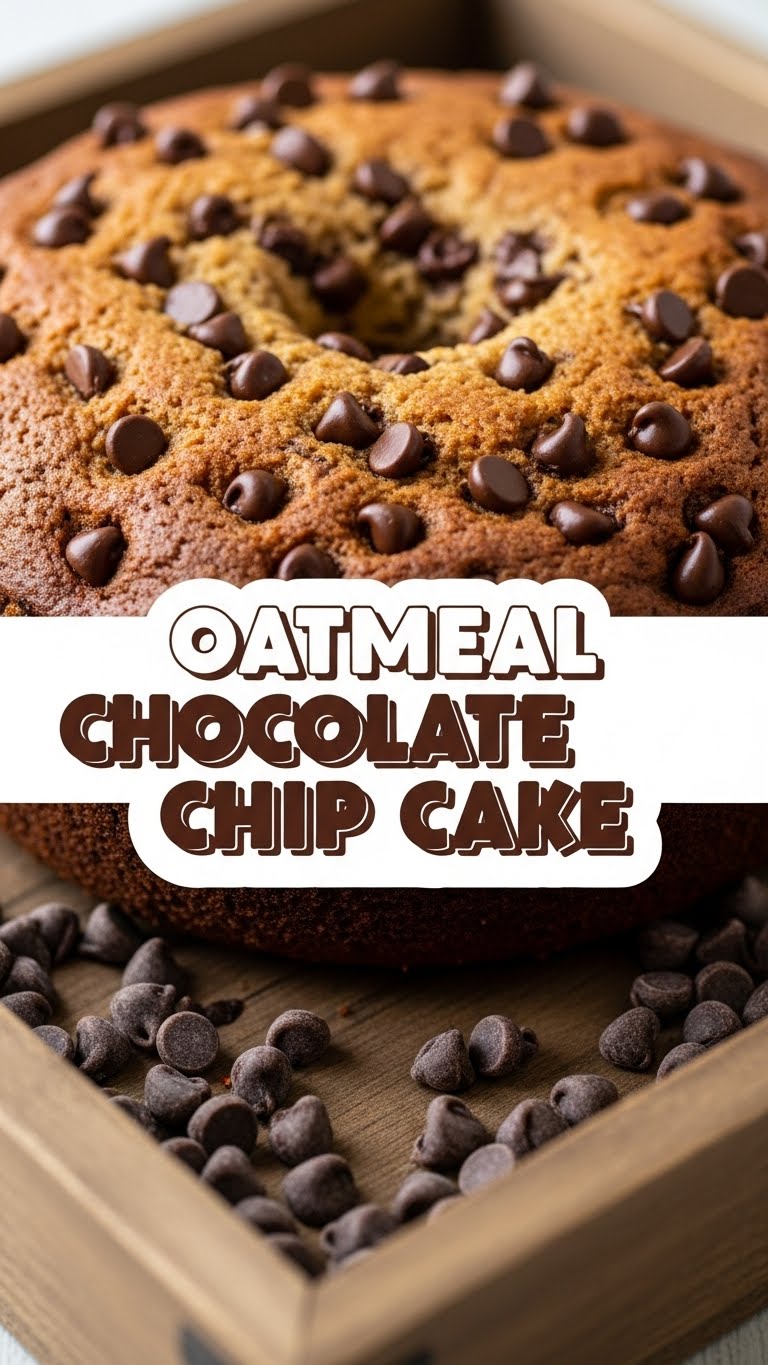 Oatmeal Chocolate Chip Cake