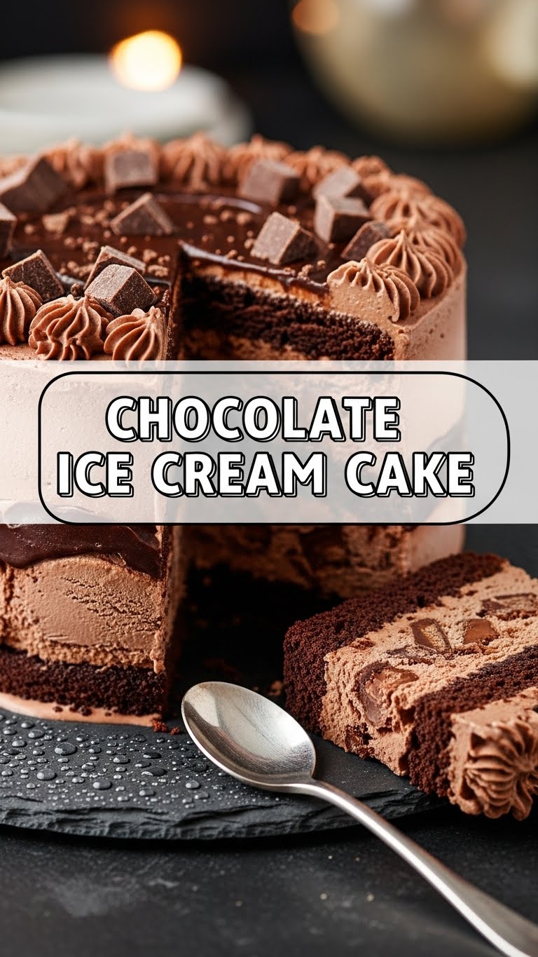 Chocolate Ice Cream Cake