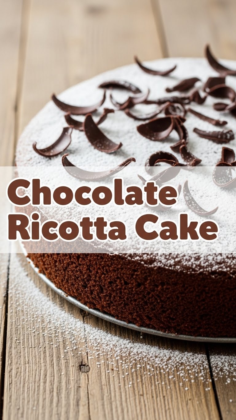 Chocolate Ricotta Cake
