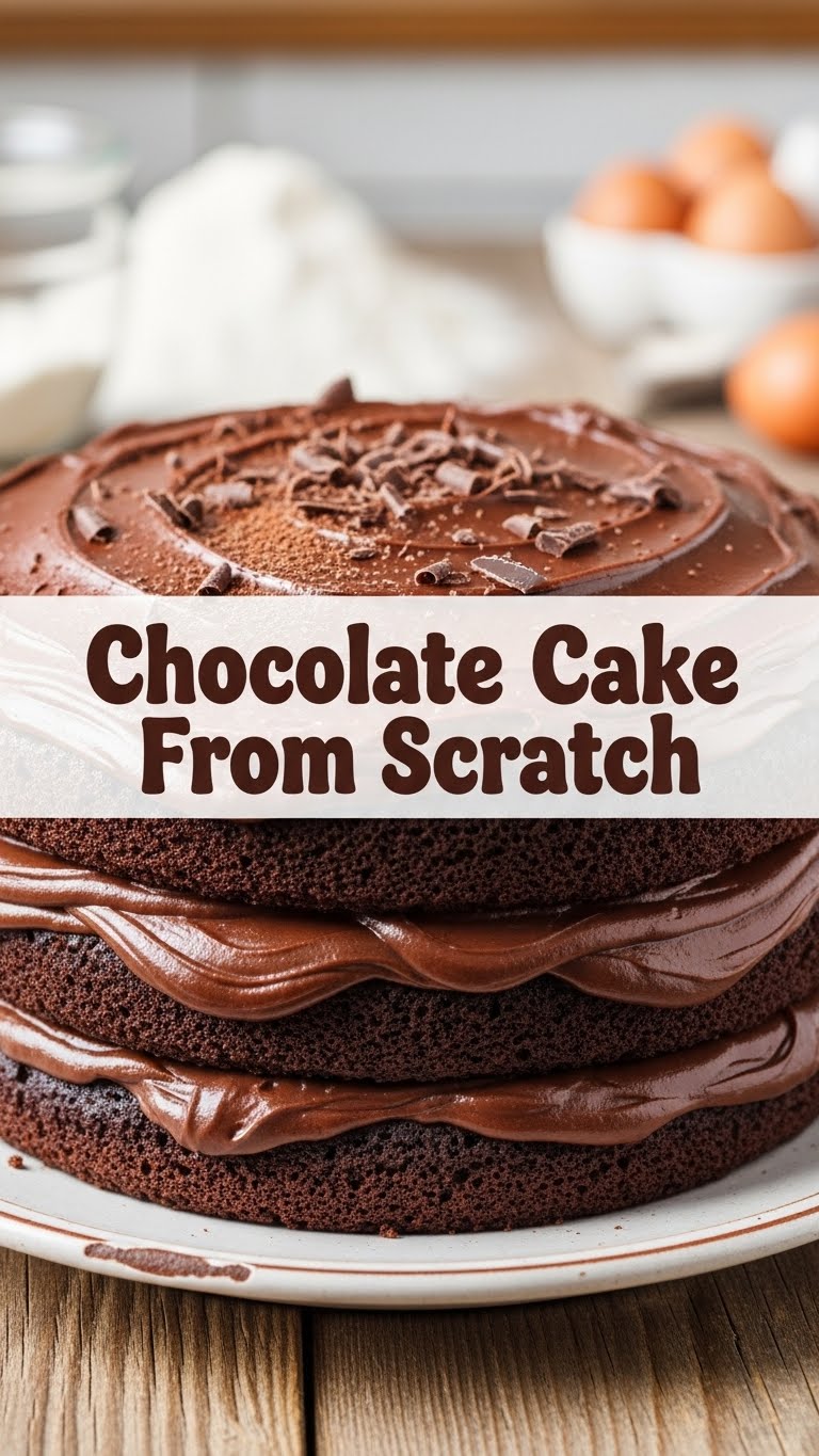 Chocolate Cake From Scratch