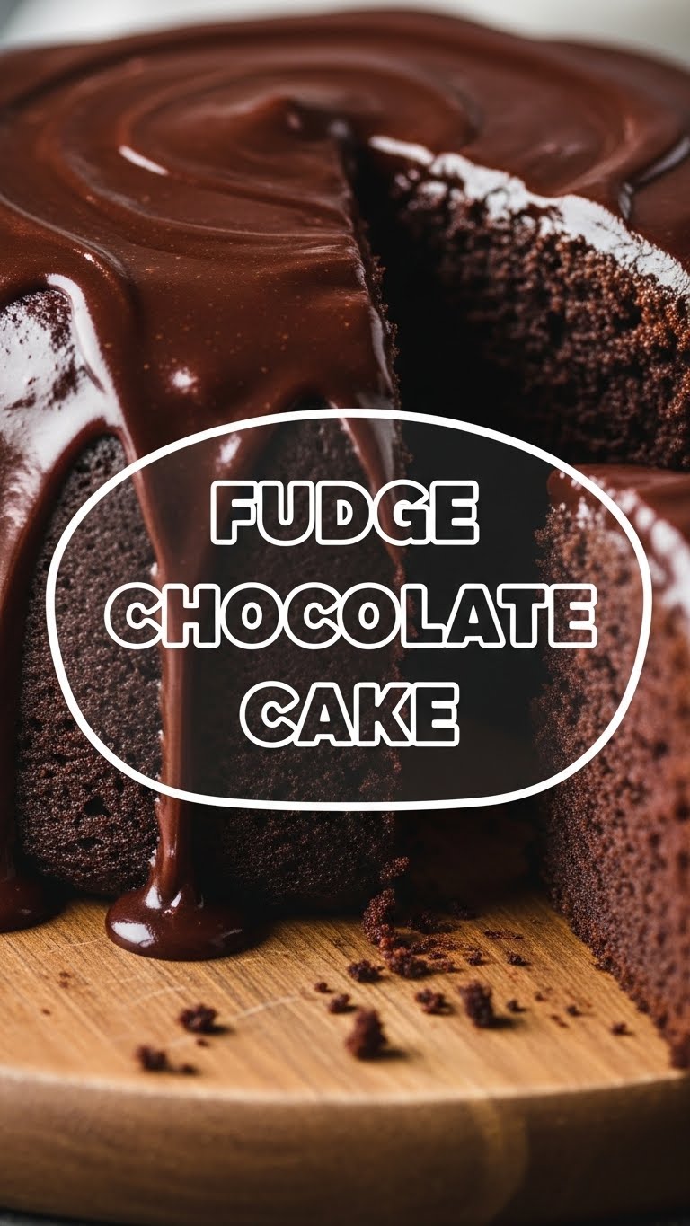Fudge Chocolate Cake